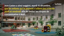 Castex recommande de ne pas envoyer les enfants à l'école jeudi et vendredi
