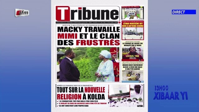 Revue de presse de ce 15 Décembre 2020 avec Mamadou Mouhamed Ndiaye sur la #Tfm #Rfm