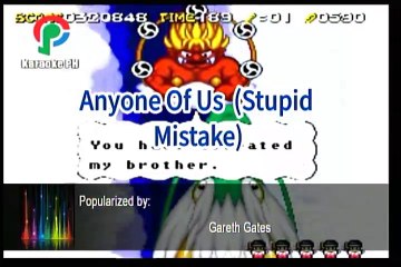 Anyone Of Us Stupid Mistakes Karaoke