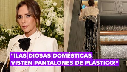 Victoria Beckham luce su ropa más sexi antes de su cita con David