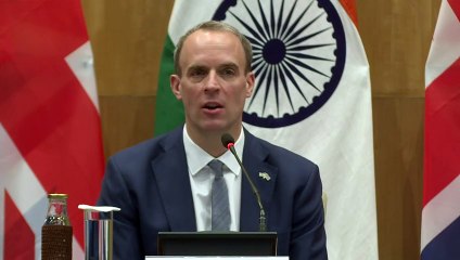Raab: UK broadening horizons with India trade deal talks