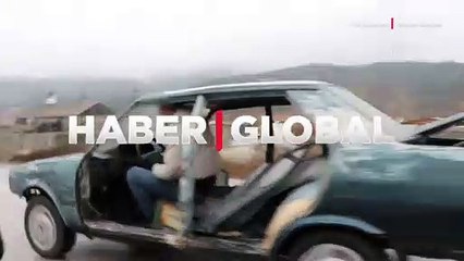 Dört teker üzerinde tehlikeli yolculuk kamerada