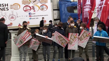 - ‘Hediye Karavanı’ çocuklar için Beyoğlu’ndan yola çıktı