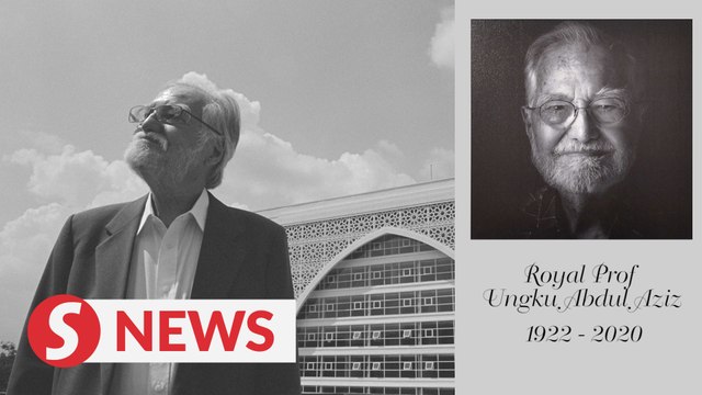 Malaysia’s foremost economist Royal Prof Ungku Aziz laid to rest