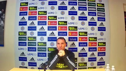 Brendan Rogers pre Everton