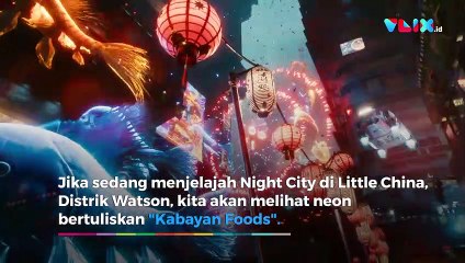 Sosok Kabayan Muncul di Game Cyberpunk 2077!