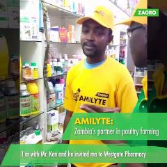 Amilyte Testimonial - Kenneth Mwansa from Westgate Pharmacy in Zambia