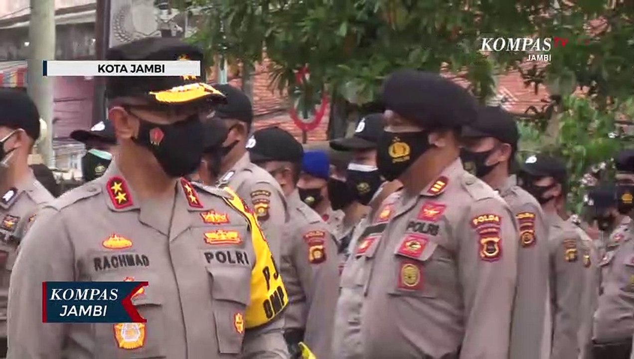 Polda Jambi Gelar Apel Pengamanan Pilkada 2020