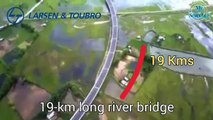 Largest river bridge in India across Brahmaputra river to connect Assam & Meghalaya