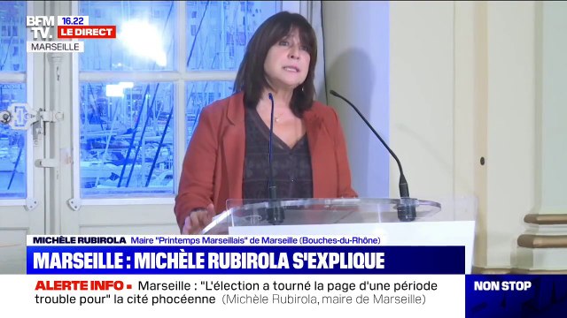 Michèle Rubirola: J'ai pris la décision de quitter mes fonctions de maire de Marseille