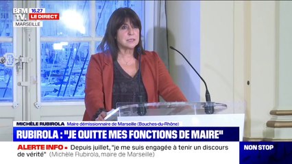 Michèle Rubirola démissionne de la mairie de Marseille: "C'est pour les Marseillaises et les Marseillais que je fais ce choix"