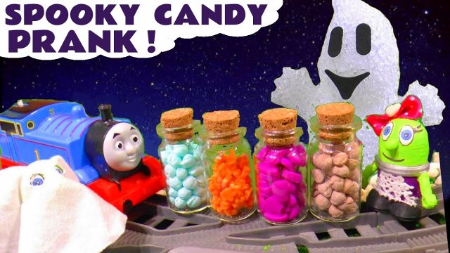 Spooky Halloween Candy Prank with the Funny Funlings and Thomas and Friends in this Family Friendly Full Episode English Toy Story for Kids from Kid Friendly Family Channel Toy Trains 4U