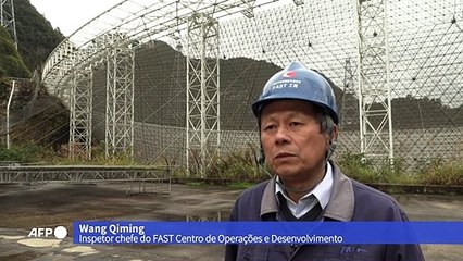 China inaugura maior radiotelescópio do mundo