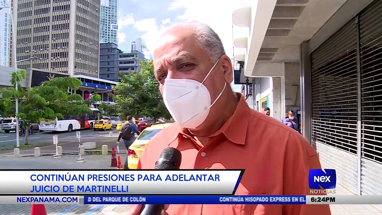 Continúan presiones para adelantar juicio a Martinelli - Nex Noticias