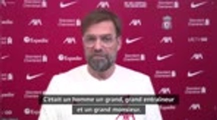 Disparition - Klopp : "Houllier, une véritable légende de Liverpool"