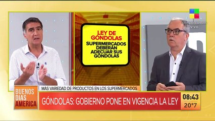 Góndolas: el gobierno pone en vigencia la ley