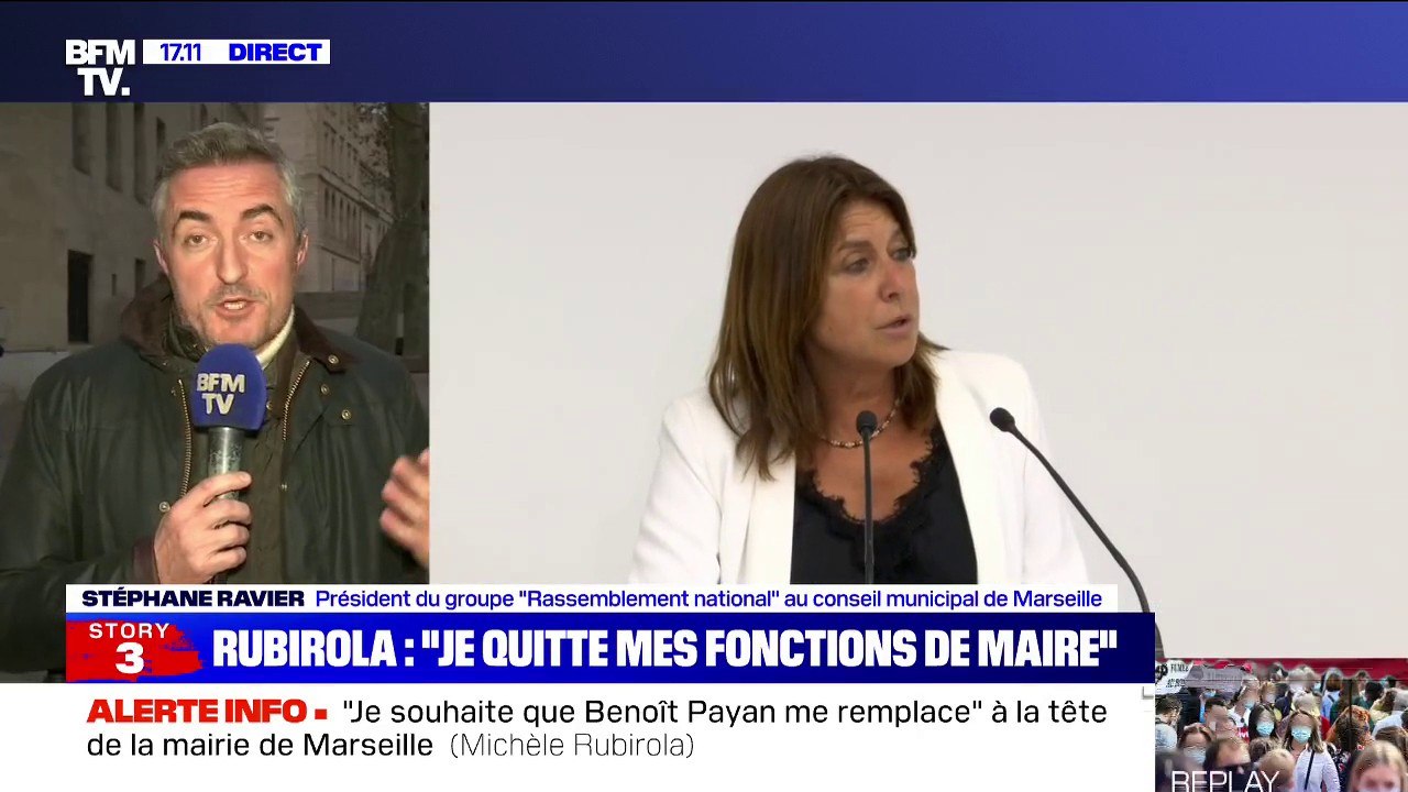 Démission de Michèle Rubirola: Stéphane Ravier (RN) veut que les Marseillais "soient convoqués aux urnes"