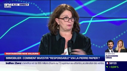 Partageons nos valeurs : Comment marier l'attrait de l'ISR et le potentiel des SCPI ? par Catherine Bocquet - 15/12