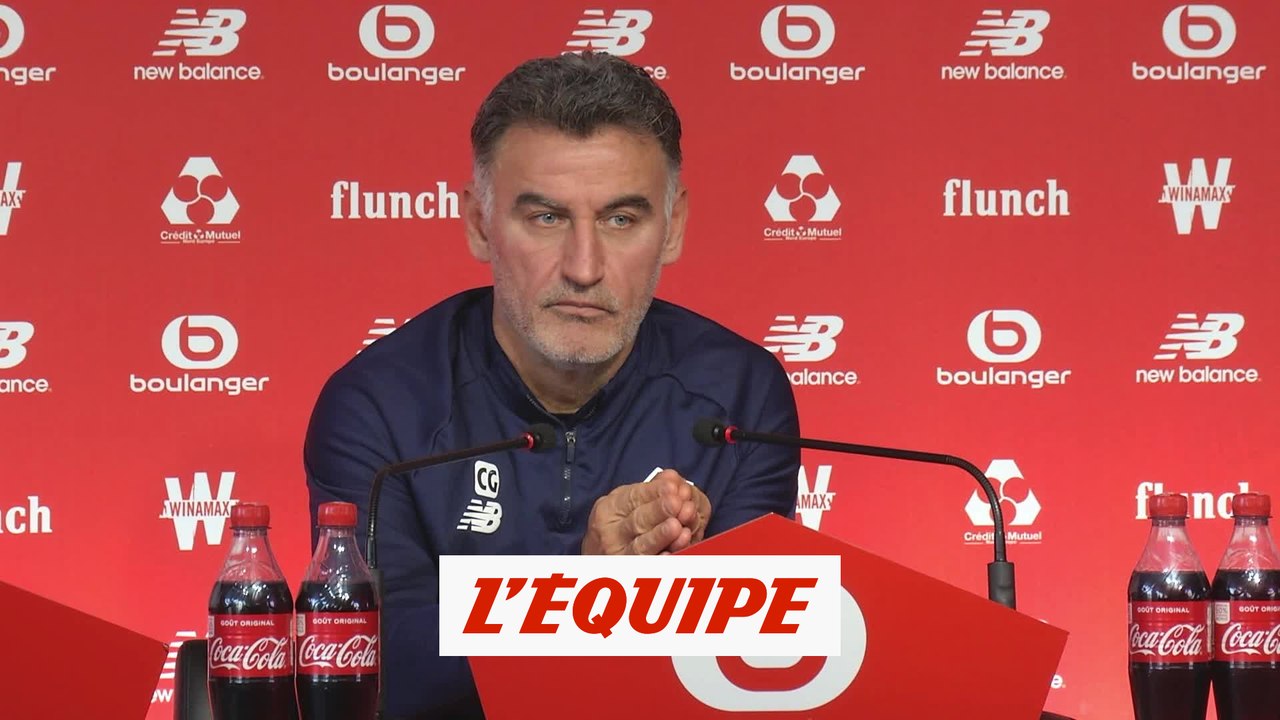 Galtier : « Il est trop tôt pour parler de titre » - Foot - L1 - Lille