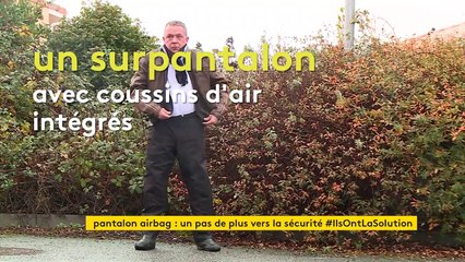 À Toulouse, une start-up crée un "pantalon airbag" pour protéger les motards en cas de chute