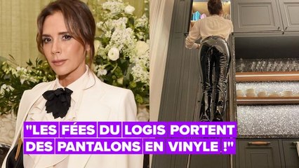 Victoria Beckham montre son " pantalon de sexe " avant son rendez-vous avec David