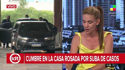 Cumbre en la Casa Rosada por la suba de casos