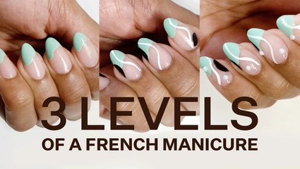 How To Create 3 Easy, Colorful Versions Of A French Manicure