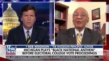 'At a Trump rally a white woman with a BLM shirt on attacked a black mother pushing her toddler in a stroller…Antifa thugs wrestled an American flag from a black woman, wrestled her down to the ground by her hair' Bob Woodson on Tucker Carlson