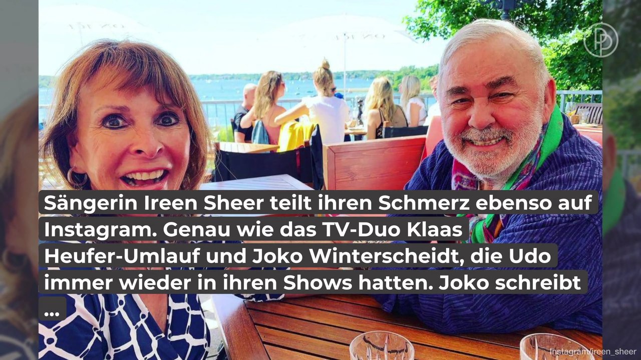 Udo Walz: Diese Stars trauern um ihm