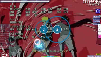 Osu! •UNL• ~ GamePlay ~ Replay U Can Do It! TV Size iNiS201 NIGHTCORE ~ Osu! App ~ 1080pᴴᴰ ~ 2019 ~ W10