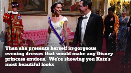 Duchess Catherine's Most Beautiful Evening Gown Looks