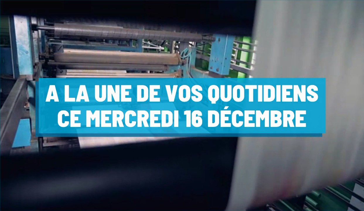 Pourquoi vous ne devez pas rater nos éditions de ce mercredi 16 décembre