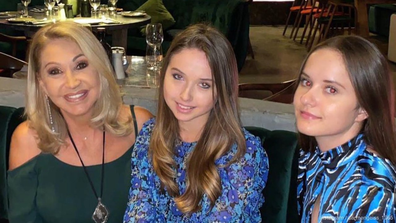 Richtig aufgebrezelt! Davina und Shania Geiss in süßen Kleidchen