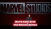 Marvel Shutting Down Television Division