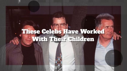 These Celebs Have Worked Alongside Their Children