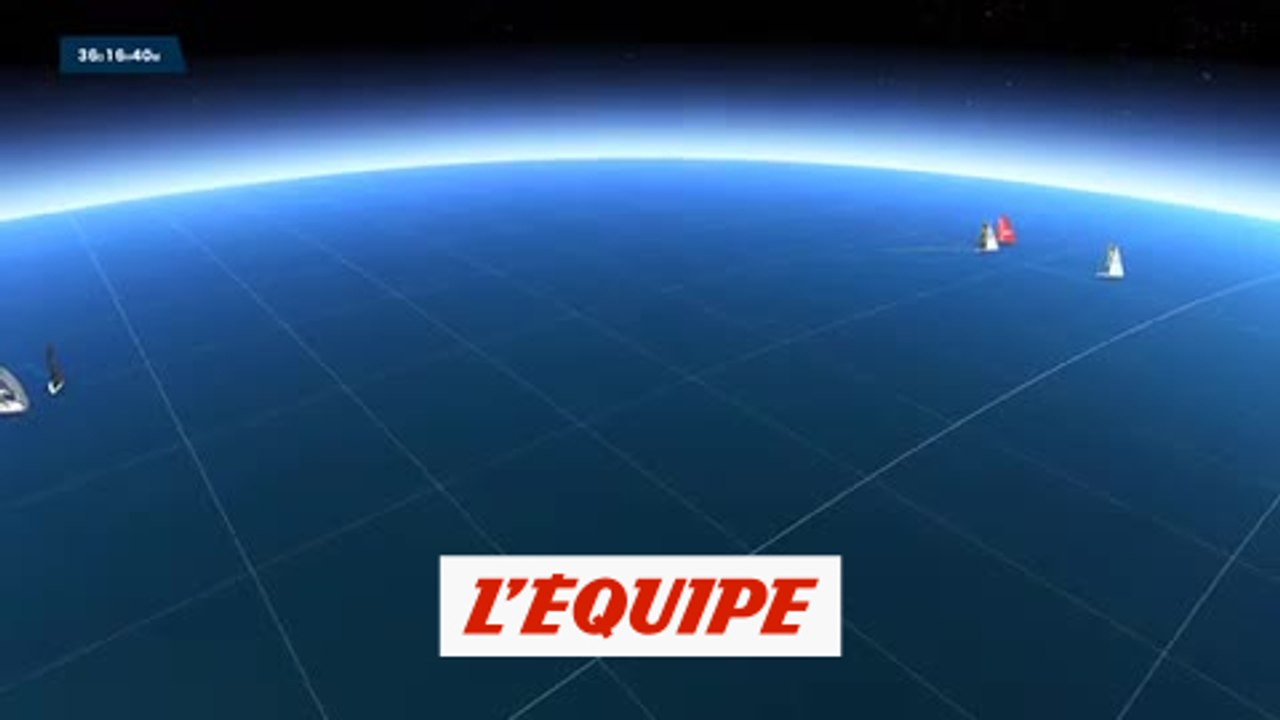 Thomas Ruyant (LinkedOut) leader - Voile - Vendée Globe