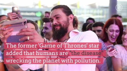 Jason Momoa Makes UN Climate Change Address
