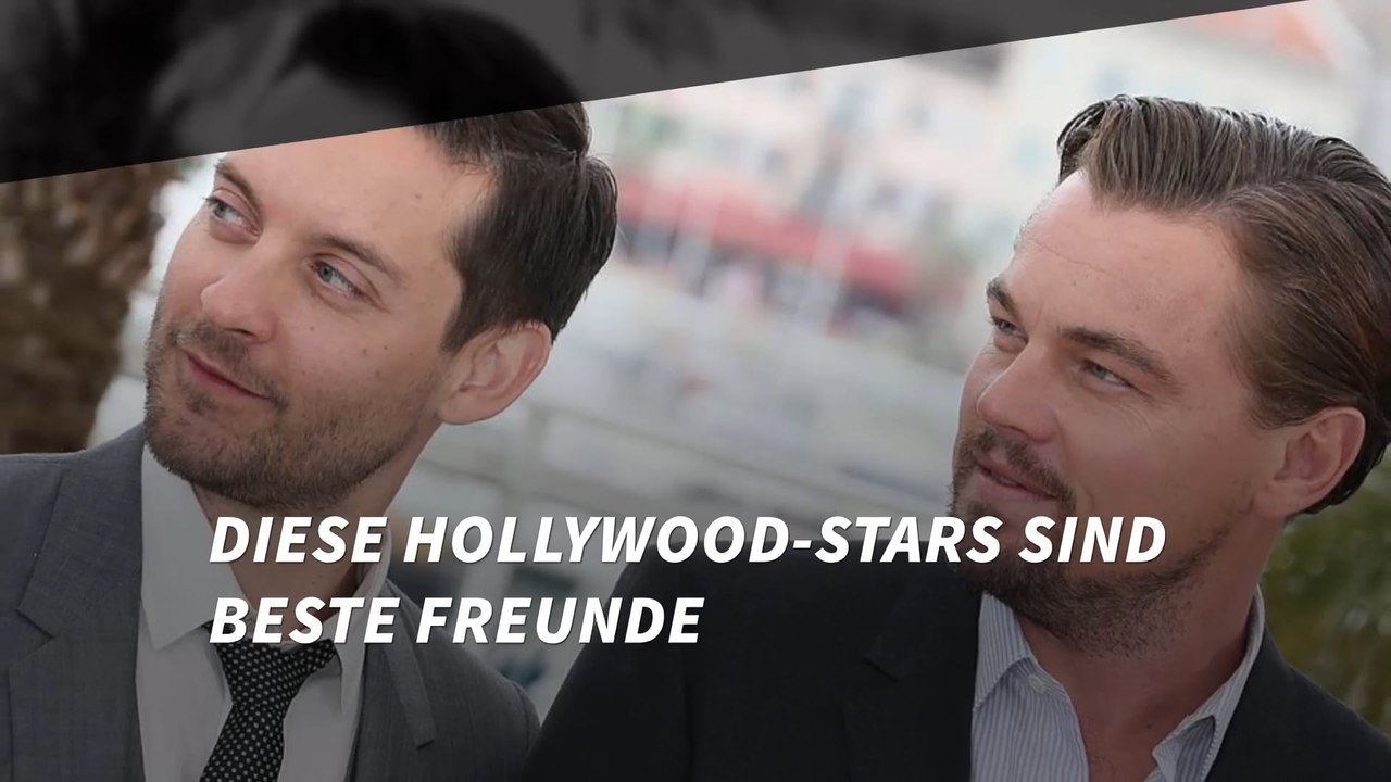Hollywood-Stars, die beste Freunde sind