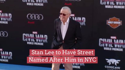 Stan Lee to Have Street Named After Him in NYC