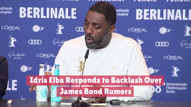 Idris Elba Responds to Backlash Over James Bond Rumors