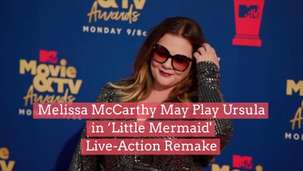 Melissa McCarthy May Play "Ursula" in ‘Little Mermaid' Live-Action Remake