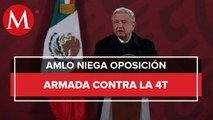 En México no hay indicios de guerrilla ni de oposición armada: AMLO