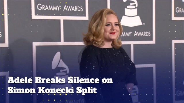 Adele Breaks Silence on Simon Konecki Split