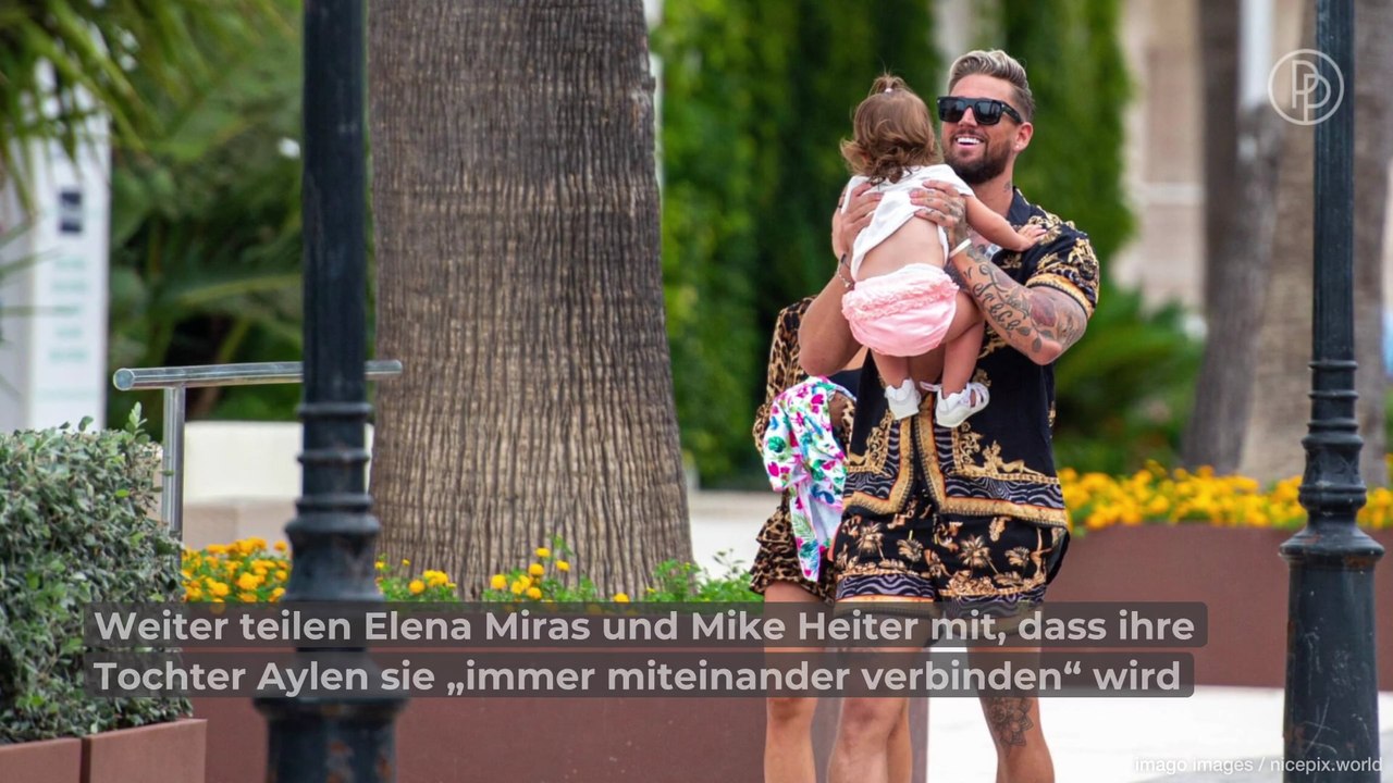 Kurz nach ihrem ersten song: elena miras und mike heiter getrennt