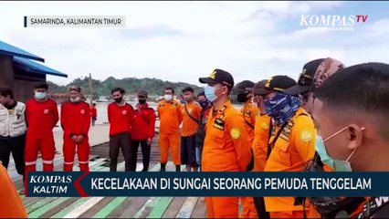 Kecelakaan Di Sungai Mahakam Seorang Pemuda Tenggelam