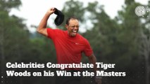 Tiger Woods' Historic Masters Win: The Best Celebrity Reactions