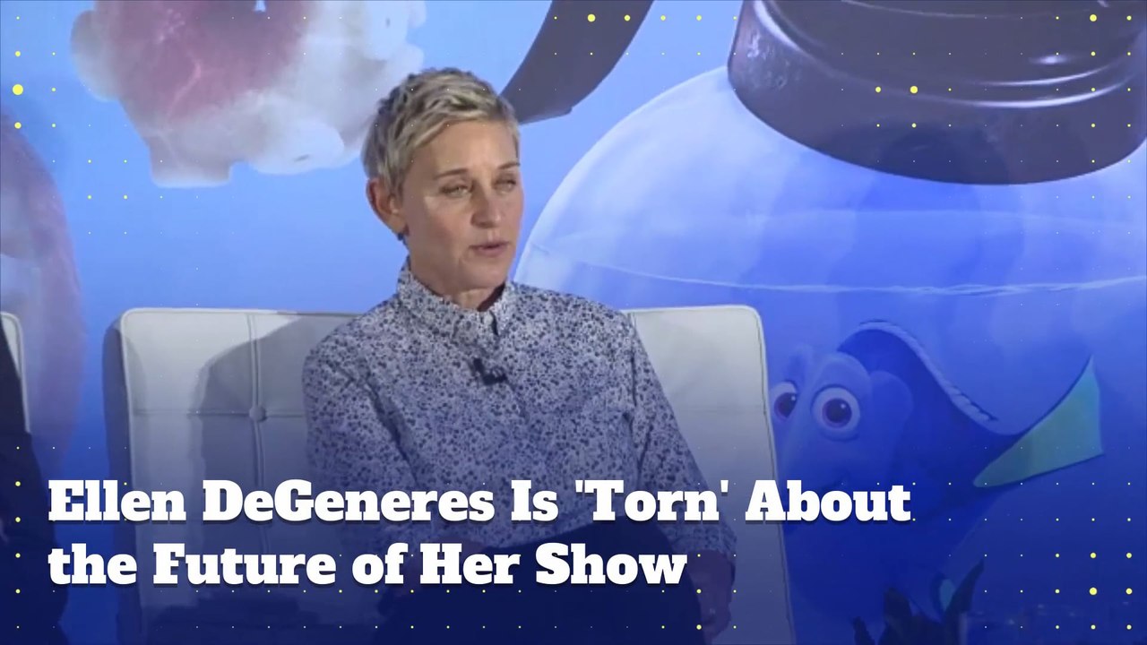 Ellen DeGeneres Is 'Torn' About the Future of Her Show