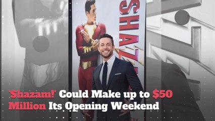 'Shazam!' Could Make up to $50 Million Its Opening Weekend