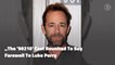 The '90210' Cast Reunited To Say Farewell To Luke Perry