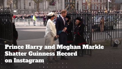 Prince Harry and Meghan Markle Shatter Guinness Record on Instagram